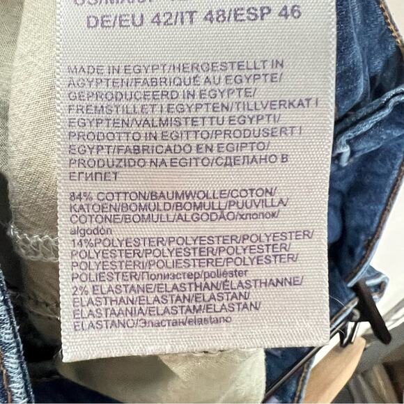 NYDJ medium wash lift and tuck technology skinny jeans size 12 B151 - Picture 4 of 5